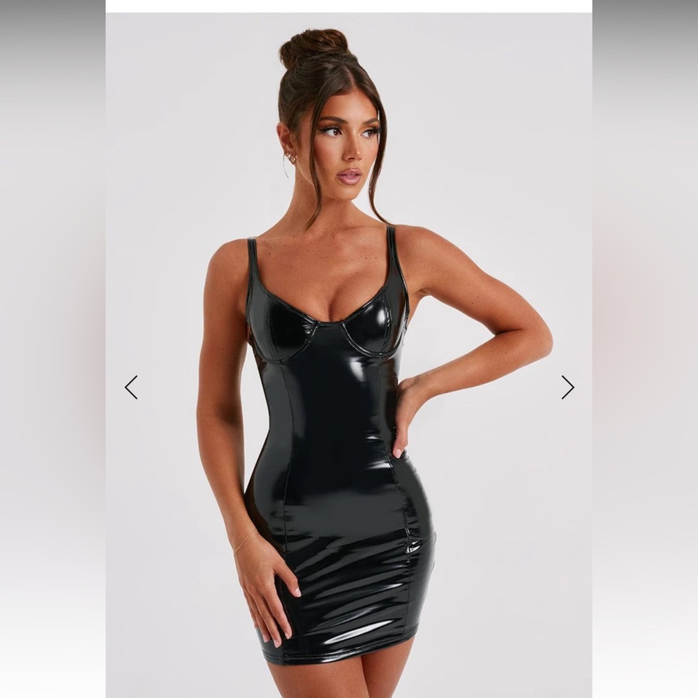 BABYBOO addison mini dress black - small